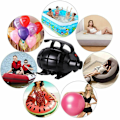 Miniatyrbild 5 av 5: 220V 600W Luftkompressor Elektrische Luftpumpe Tragbare Heim Luftbett Luftbahn Pumpe Gymnastikmatte Pumpe
