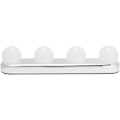 Miniatyrbillede 1 af 5: 4LED Sminkebord Lys Makeup Vægslampe Sæt Pærer Spejl Lys til Stue Badeværelse