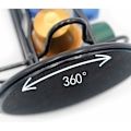 Miniatyrbillede 4 af 5: Nespresso Holders Nespresso Kaffe Kapselholder Nespresso Pod Kapsel Dispenser Holder 40 Stykker 360 Graders Roterbar Kapselholder, Sort