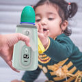 Miniatyrbilde 2 av 5: Bærbar babyflaskevarmer, USB babyflaskevarmer for morsmelk og formel med LCD-skjerm, rask og nøyaktig oppvarming
