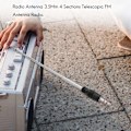 Pikkukuva 2 / 5: 6 kpl 3,5 mm 4-osainen teleskooppinen FM-radioantenni matkapuhelimille, MP3- ja MP4-laitteille