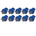10 stk. T5 B8.5D LED-kilepære DC12V til bilinstrumentpanel
