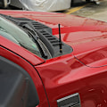 Miniatyrbillede 2 af 5: AM/FM Radio Mast Antenne Trim til Ford F150 2009-2022 Bronco 2021-2022 Tilbehør Sort