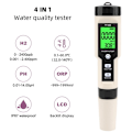 Miniatyrbillede 2 af 5: Ny Yy-400 Hydrogen Ion Koncentration Kvalitetstest Pen Ph/ORP/H2 og Tem 4 i 1 Digital Drikkemeter