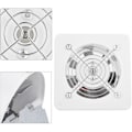 Miniatyrbillede 4 af 5: 25W 220V Hvid Luftudsug, 140m³/H Høj Effekt og Stille Væghængt Ventilator, Væghængt Udsugningsventilator til Hjem, Badeværelse, Køkken, Garage