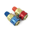 Pikkukuva 1 / 5: Pikaliittimet QC12 R134A C -liittimet qc12 Auton ilmastointi ja fluoriyhdisteet 1 pari R134a Auton pikaliitin