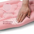 Miniatyrbillede 3 af 5: Helkrops Badepude med 10 Stærke Sugkopper, Niveaujustering og Forlængelse, Ergonomisk Badekar Spa Badepude til Helkropsstøtte