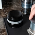 Miniatyrbillede 4 af 5: Trykplade Rebound Rustfrit Stål Kaffe Pulver Bønne Tamper Tryk Hammer Kaffe Barista Distribution Tool 58mm