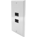 Miniatyrbilde 2 av 5: Hdmi 2-Port 1080P Veggmontert Plate Panel Socket Kobling Socket Deksel Hot