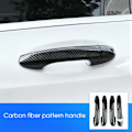 Miniatyrbilde 2 av 5: Dørhåndtak Deksel Trim for C E GLC A B GLS CLA GLA Klasse W213 W205 X253 2016-2020 Karbonfiber
