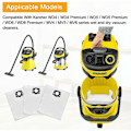 Pikkukuva 2 / 5: 10 kpl Pusseja Karcher WD5 WD4 WD6 MV4 MV5 MV6 Imurin Suodattimelle Karcher Vaihtosuodattimet 2.863-006.0 Pakkaus