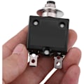 Miniatyrbillede 3 af 5: Afbryder 20A Valgfri Termisk Nulstillingskontakt, 125-250V AC 50V DC Strømoverbelastningsbeskyttelse Trykknap Afbryder(