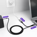 Miniatyrbillede 3 af 5: Type C til 3,5 mm lydadapterkabel Bil HiFi lydadapter AUX digital dekoder hovedtelefonstikadapter