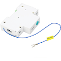 Miniatyrbillede 2 af 5: WIFI Afbryder 1P 230V DIN Skinne Smart Afbryderkontakt til Ewelink APP Hjemmecentre 16A