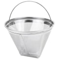 Miniatyrbillede 1 af 5: Kaffe Filter Kaffemaskine 4 Kegle Rustfrit Stål Genanvendelige Kaffe filtre til Ninja Kaffemaskine, Tilbehør