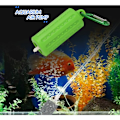 Miniatyrbillede 2 af 5: Mini USB-luftningspumpe, akvarieluftningspumpe, iltpumpe, fiskeri, ultra-stille miniakvarium - grøn