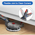 Miniatyrbilde 4 av 4: Elektrisk moppehode for Dyson V15 V11 V10 V8 V7 støvsuger med avtakbar vanntank, 12 vaskbare mopper