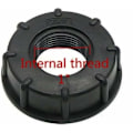 Miniatyrbillede 2 af 3: IBC Tank Adapter 1, Vandbeholder, 60mm Grovgevind, 1 Tommer Udløb
