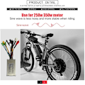 Miniatyrbillede 4 af 5: Elektrisk Controller 24V 36V 48V E-Bike Hall Controller 250W 350W 17A Controller Tre-Mode Sinus