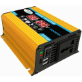 Miniatyrbillede 1 af 5: 12v 220v Inverter, 300W Inverter DC 12V 220V/110V Bil Inverter med Dobbelt Spændingsdisplay og USB Port 4.2A Oplader