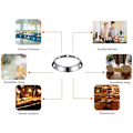 Miniatyrbild 5 av 5: Universal Wok-Stativ, Wok-Ringhållare, Rundbottnad Wok-Stativ, Universal Storlek för Gasspisar