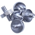 Miniatyrbilde 2 av 5: 5 stk 1/4 tommers hann til 1/4 tommers hann gjengede adapter for kamerabur / skulderrigg / stativ / studiogrep / belysning / LED-panel /