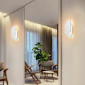 Miniatyrbillede 4 af 5: Indendørs væglamper LED-lampe 24W 1920LM Moderne væglampe til soveværelse, hjem, gang, stue, varm hvid 3000K
