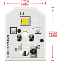 Pikkukuva 2 / 5: 1 kpl WR55X11132 WR55X25754 LED-valo jääkaappiin, korvaa WR55X30602, vain LED-piirilevy ilman kantta
