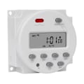 Miniatyrbilde 2 av 5: 1 Sekund Intervall 12V Digital LCD Timer Bryter 7 Dager Ukentlig Programmerbar Tid Relé Programmerer CN101S