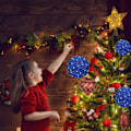 Miniatyrbilde 5 av 5: Julekulepynt, Juledekorasjoner, Kulepynt til Juletreet, Bryllupsfest Høytidsdekorasjoner