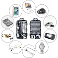 Miniatyrbild 4 av 5: 138-i-1 Mini Precision Skruvmejselset Verktyg Liten Låda Torx Skruvmejsel Dator Bärbar Dator Demontering För Macbook, iPhone, Reparation, Glasögon, DIY