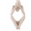 Miniatyrbilde 1 av 5: Harpiks skulptur, moderne kunst statue, abstrakte dekorative figurer, for stue, kontor, kafé, klubbdekor (Stil 3)