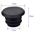 Miniatyrbilde 2 av 5: 50 stk Styreender Plugger Veisykkel Styre Plastgrep