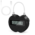 Miniatyrbild 3 av 5: Multifunktionell Elektronisk Resetidsmätare, LCD-Skärm, USB Laddningsbar Vattentät Timer