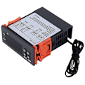 Miniatyrbillede 1 af 5: STC-1000 220V Universal Termostat Temperaturregulator Kalibrering Fahrenheit & Celsius Display + Sensor Sonde