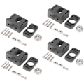 Miniatyrbillede 1 af 5: 4X Aluminium Z-Gevindstang Fastgørelsesblok 3D Printer Fastgjort til -10 3 Z-Stang Leje Beslag