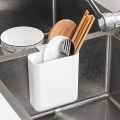 Miniatyrbillede 3 af 5: Drænkurv Vask Si, Dræn Frugt Grøntsag Dræn Affaldsbeholder Opbevaringskurv Køkken Affaldsbeholder Opbevaringskurv 2 Stk Sæt