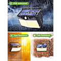 Miniatyrbild 5 av 5: Solcellsdrivna Utomhuslampor, 4-pack 248 LED Solcellsdrivna Utomhuslampor med Rörelsesensor, 3 Lägen Solcellsdrivna Utomhuslampor, IP6 Vattentät Solcellslampa
