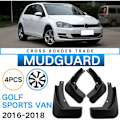Pikkukuva 4 / 5: Auton lokasuojat Golf 7 MK7 Sport Van Hatchback 2016-2018 - Lokasuojat - Lokasuojat Auton lisävarusteet