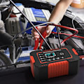 Miniatyrbillede 3 af 5: 12V 6A Intelligent Bilbatterilader 12V Bilbatteri Vedligeholdelse Desulfator med Temperaturkompensation--
