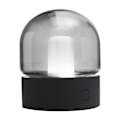 Miniatyrbilde 1 av 5: M1 Glass nattlys Retro USB-lading Tid Pust Søvn LED-lys Egnet for soverom Røykgry