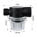 Miniatyrbillede 2 af 5: Inline vandpumpefilter/1/2\" filter til RV/autocamper/marine trailer