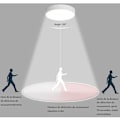 Miniatyrbilde 2 av 5: LED Taklampe med Bevegelsessensor Automatisk Lyslampe for Utendørs Balkong Garasje Inngangsgang Rundt Lysarmatur Enkelt å Installere Taklampe