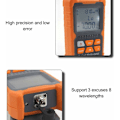 Miniatyrbilde 5 av 5: Optisk effektmeter, fiberoptisk kabeltester med LED-lys nettverkskabeltester