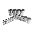 Miniatyrbilde 1 av 5: Tamper Proof Torx Star Bit Socket Set Torx Socket Set E4-E24 1/4 Tommers 3/8 Tommers 1/2 Tommers Drive 14 Pcs