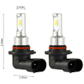 Miniatyrbild 5 av 5: 4X 9005 HB3 LED-strålkastarlampor Kit Stråle 35W 4000LM 6000K Vit Hög Effekt