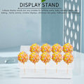 Miniatyrbilde 5 av 5: Akryl Kakefat Lollipop Holder Klar Kakefat Display Dessert Stativ for Bursdag Jul Godteri Dekorativ 1 stk Serie