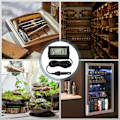 Miniatyrbild 5 av 5: Digital Termometer med Extern Hygrometer - 3 Stycken - för Reptilinkubator