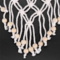 Pikkukuva 1 / 5: Käsinkudottu säilytysteline Macrame-seinävaate Kirja Lehti Kutoa Taskupidike Boho-sisustukseen Koriste Olkkari