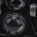 Miniatyrbillede 5 af 5: Firkantet LED Bil Forlygte DRL Blinklys Vandafvisende Høj Transmissionslys 12-48V